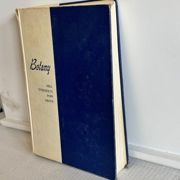 Vintage 1960 Botany: Hill Overholts Popp Grove Mcgraw-Hill Hardcover Book - Picture 2 of 12